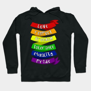 Rainbow meanings Hoodie